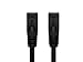 Monoprice Cat6A Flexible TPE Patch Cable - 10 Feet - Black | UTP, 24AWG, 500MHz, Pure Bare Copper, Snagless RJ45, Ethernet Cable - Flex Series