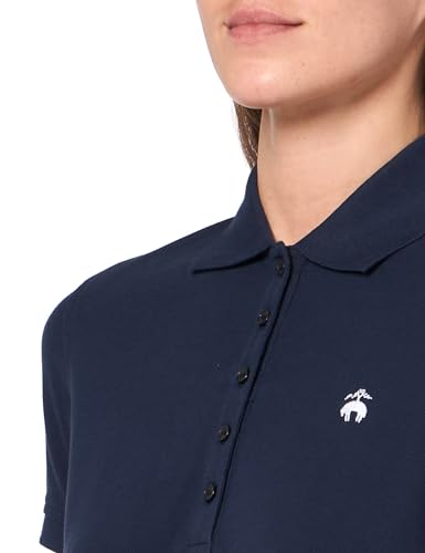 Brooks Brothers Women's Short Sleeve Cotton Pique Stretch Logo Polo Shirt3