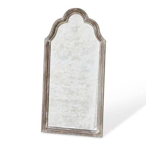 Loberon Spiegel Libasse, im Orientalischen Stil, White-Washed-Finish für den Authentischen Antik-Look, Wohn-Accessoire, Wandspiegel, Tannenholz, Spiegelglas, antikgrau Loberon Spiegel Libasse, im Orientalischen Stil, White-Washed-Finish für den Authentischen Antik-Look, Wohn-Accessoire, Wandspiegel, Tannenholz, Spiegelglas, antikgrau