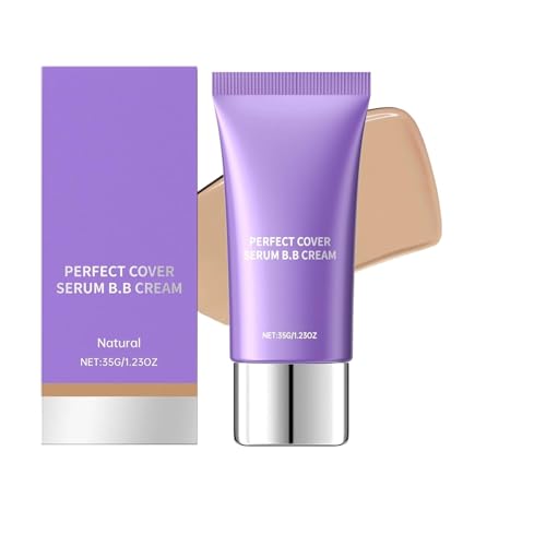 Esencia hidratante bb cream,base de maquillaje ligera y natural,corrector y maquillaje hidratante,para Todo Tipo de Pieles,1pc,Natural