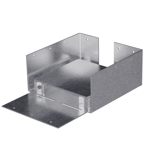 Simpson Strong Tie ABW66RZ ZMAX Galvanized 12-Gauge 6x6 Rough Adjustable Post Base 10-per Box