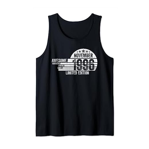 Regalo De Cumpleaños, Impresionante Desde Noviembre 1996 Camiseta sin Mangas