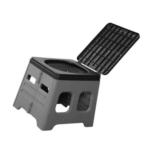 Mipcase Multi-Function Portable Toilet Car Folding Toilet Travel Potty Emergency Potty Pp Material Easy to Store