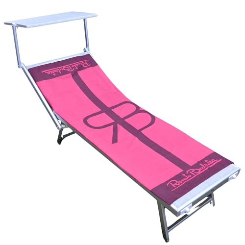 Renato Balestra Telo Mare Microfibra Grande 170x90cm - Morbido e Compatto Asciugamano Salvaspazio Deluxe (06- Fragola/Vinaccio)