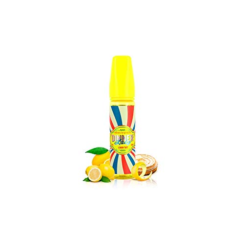 Lemon Tart 50ml 0mg - Dinner Lady - Sans tabac ni nicotine - Vente interdite au moins de 18 ans - Produit vendu à l'unité