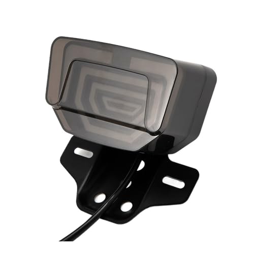 Luz trasera freno modificada para rutas nocturnas en moto TMX125 y CG125