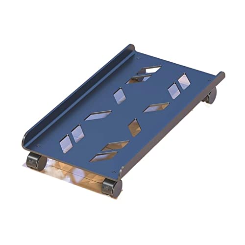 Soporte para CPU con ruedas, base desmontable para chasis de computadora, rack para CPU con polea, bandeja para CPU, soporte para computadora (pequeño) miniatura 1