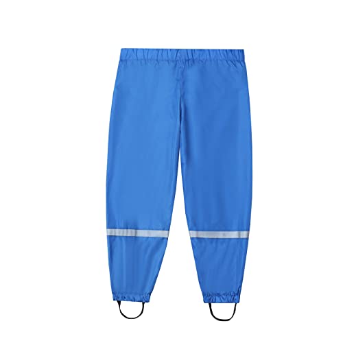 KAGAYD Kids Rain Pants Water-Proof Rain Trousers Raincoat Boys Girls Windproof Mud Dirty Proof Cargo Pants3