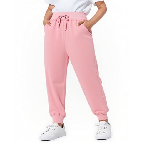 Kids Jogger Pants Girls Boys Active Sweatpants Comfy Elastic Waist Pant Fall Winter Pants Casual Cinch Bottom Pant