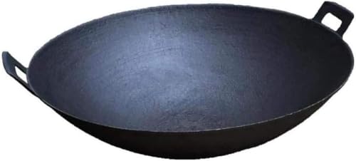 Wok profesional de hierro fundido 40 cm