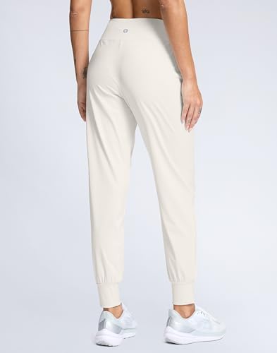 Image of SANTINY Women's Joggers Pants with Pockets Lightweight High Waisted Athletic Gym Workout Pants for Women Yoga Travel