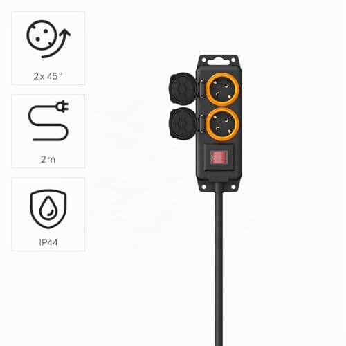 Multiprise Extérieur Solution Étanche pour Protéger vos Prises de Jardin