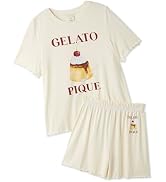 Amazon | [ジェラート ピケ] 【ONLINE限定】【接触冷感】プリンワン