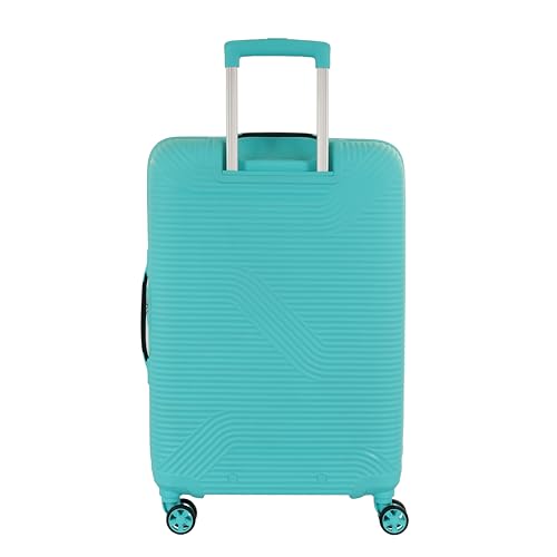 Image of Kamiliant 3PC KAM Double 8 Spinner Wheels Hard Shell Suitcase Nexus DW Set Aqua BLU, Small, Medium and Large, 79 cm