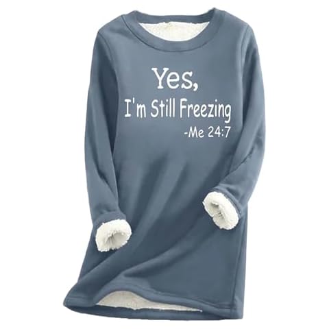 Mrat Women's Winter Sherpa Fleece Sweatshirt Cover