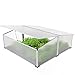 Produktbild Tronitechnik® Gewächshaus Klein, Alu Frühbeet, Mini-Gewächshaus, Treibhaus, Frühbeetkasten, Pflanzenbeet, Anzuchtbeet für Garten