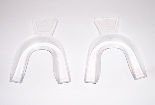 2 Full Mouth Thermoform Dental Teeth Whitening leaching Trays -Free Shade Guide
