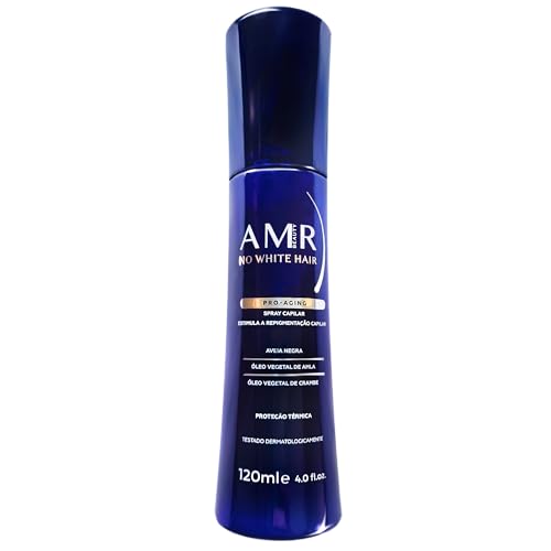 Genérico Spray Anti Grisalho e Redutor de Cabelo Brancos Repigmentação