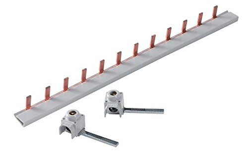 Bloc barre 1 phase neutre BS9 1/56na pour éliminer les ponts de câblage fastidieux