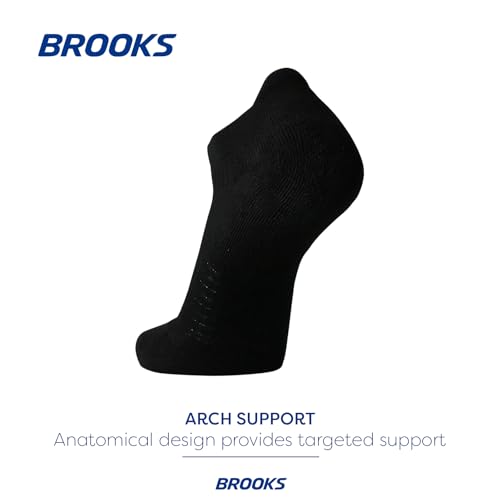 Chaussettes invisibles Ghost Brooks noir taille 9-11.5 running - 3