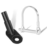 【Universal Design】 Der Universal Fahrrad Anhängerkupplung geeignet für alle Arten von gewöhnlichen Fahrrädern. Ideal für den Familiengebrauch und perfekt zum Ziehen des Anhängers. Hinweis: Bitte messen Sie vor der Bestellung die Größe Ihres Anhängerkupplers und Ihrer Fahrradhalterung.