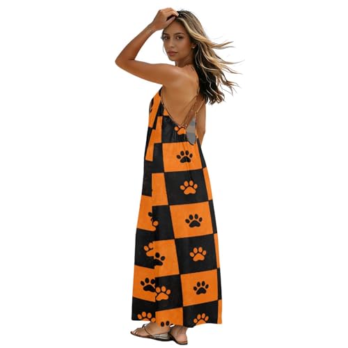 Robe caraco sans manches pour éviter la chaleur avec style animalierier