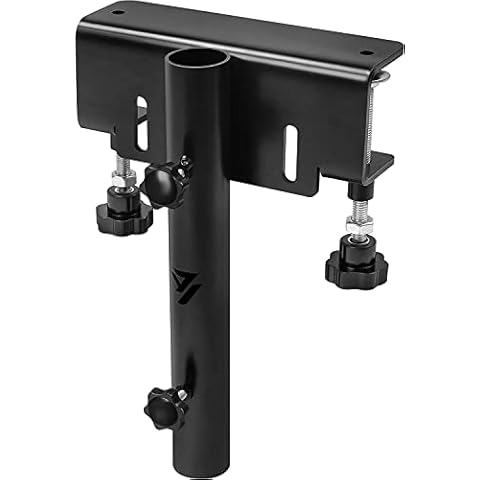 JY PERFORMANCE Truck Flag Pole Mount Holder Universal for Pickup Bed | NO Drilling Required, Up to 1.2 in Flag Pole Cover