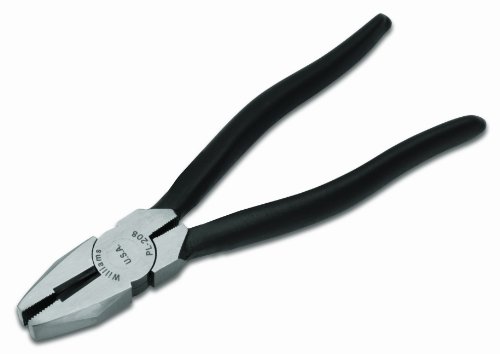 Williams Pl-208 8 1/2-Inch Industrial Grade Linesman Pliers,Black, Silver #TOP6
