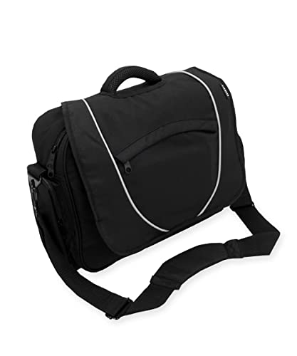 Everest Deluxe Briefcase, Black, One Size