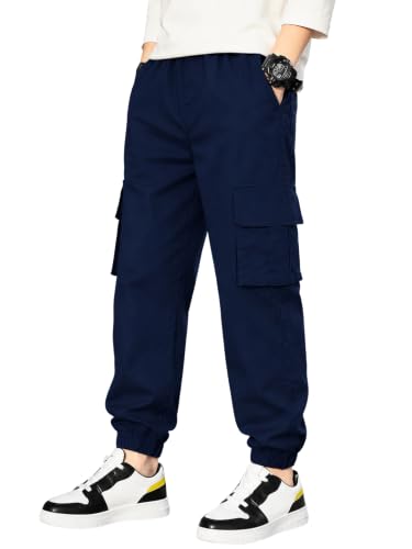 Image of TAGAS Boys Side Pocket Cargo Pant|| CargoPants|| Regular Slim Pant for Kids ||Relaxed Trouser ||Joggers Pant for Men ||Boy Loose Comfortable Cargos|