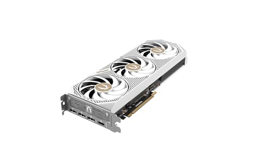 Image of ZOTAC Gaming GeForce RTX 5070 AMP White Edition DLSS 4 12GB GDDR7 192-bit 28 Gbps PCIE 5.0 Gaming Graphics Card, IceStorm 2.0 Cooling, Spectra RGB Lighting, ZT-B50700FQ-10A