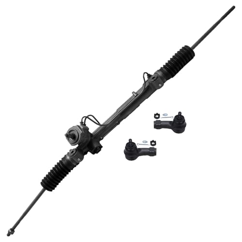 Detroit Axle - Rack and Pinion Kit for 2008-2011 Ford Focus 2009 2010, Power Steering Rack and Pinion Assembly, 2 Outer Tie Rods Replacement