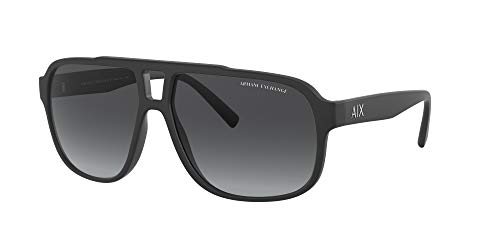 Armani Exchange Men's Ax4104s Rectangular Sunglasses2