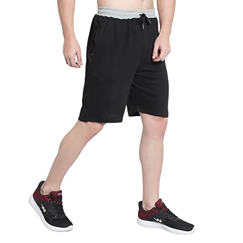 Image of OORA Men's Plus Sizes Cotton Shorts M to 5XL, 28 to 48 Inches Waistline