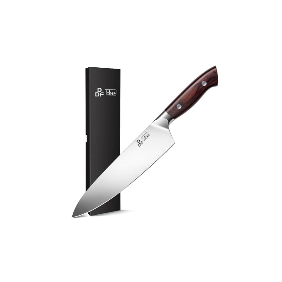 DDF-iohEF-Chef-Knife-Sharp-Kitchen-Knife-8-inch-Japanese-Stainless-Steel-Professional-Cutting-Knife-Ultra-sharp-Chefs-Cooking-Knife-with-Non-slip-Ergonomic-Handle-and-Gift-Box DDF iohEF Chef Knife Sharp Kitchen Knife 8 inch Japanese Stainless Steel Professional Cutting Knife Ultra-sharp Chef's Cooking Knife with Non-slip Ergonomic Handle and Gift Box