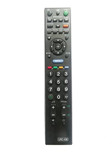 Image of LipiWorld URC-43B RM-GA008 RM-GA009 RM-GA015 RM-GA005 RM-EA002 RM-EA006 RM-ED007RM-ED009 RM-ED011 RM-ED011W RM-ED013 RM-ED0014 RM-SA007 LED LCD Universal Remote Control Compatible for Sony