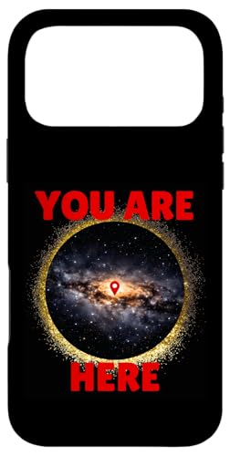 Galaxy Science Geek You are Here Space T�V���c �M�t�g �X�}�z�P�[�X iPhone 17 Pro Max �p