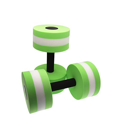 QHALEN-Water-Aerobic-Exercise-Foam-Dumbbell-Pool-ResistanceWater-Aqua-Fitness-Barbells-Hand-Bar-Exercises-Equipment-for-Weight-Loss-Set-of-2