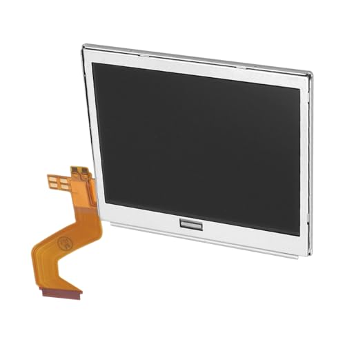 Nicear NDSL-Ersatzbildschirm, LCD-Glas, Displayteile oben für die Reparatur der NDSL-Konsole, langlebiges Anti-Druck-Glas (oberer Bildschirm)