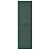 Mid America Open Louver Vinyl Shutters (1 Pair) - 14.5 x 48 028 Forest Green