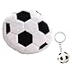 OPVXZAD Plüsch Fußball Sitzkissen, Kuscheltier Spielzeug Plüsch Football & Schlüsselanhänger, Stoffball Flauschige Fussball, Weiches Sportball Spielzeug Fußballgeschenk für Jungen Kinderzimmer 45cm