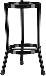 VariEx Heavy-Duty Fire Extinguisher Floor Stand – Fits 4kg &amp; 6kg Cylinders, Sturdy Black Metal Base for Home, Office &amp; Com...