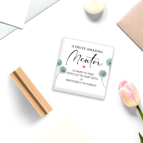 Bs amor Inspirational Gift Ideas - Thank You Gifts for Women Men Friends - Mentors Appreciation Gifts for Coworker - Motivational Quote Clear Desk Sign Decor Home Office Desk Decor (5 x 4 Inches) 7