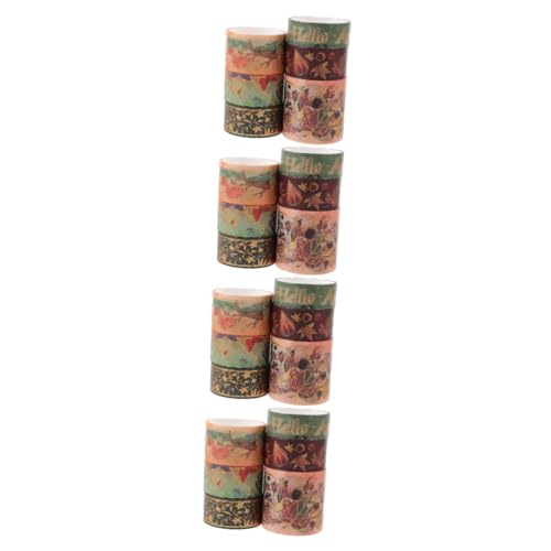 Washi tape ruban adhésif décoratif coffret créatif pour emballages cadeaux et journal intime