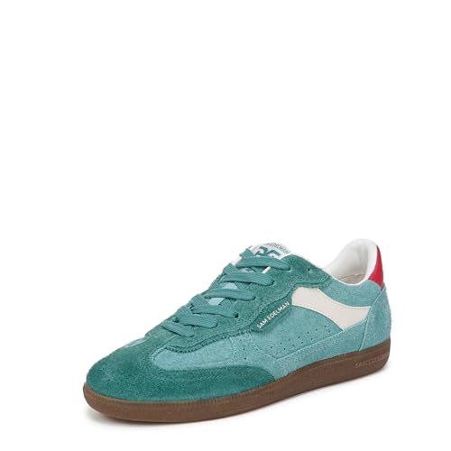 Sam Edelman Women's Kallen Sneaker, Marine Green/Varsity Green, 7