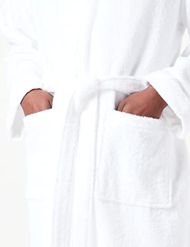 Albornoz Karl Lagerfeld Hombre Ikonik 2.0 de baño con capucha de algodón 4