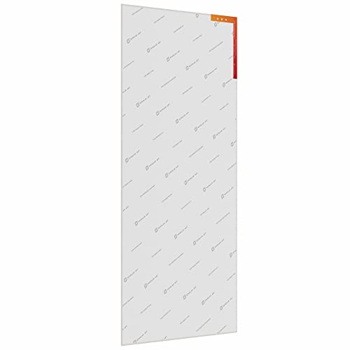 Image of Scholar Art Hobby Series 04 Oz (230 GSM) 100% Cotton Canvas Panel Board for Painting (White Blank Canvas Boards for Acrylic Paint, Oil Paint, Wet & Dry Media) | 20 inchx40 inch (50x100 cm), Pack of 6