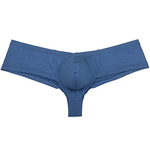 OROCOJUCO Men's Modal Cheeky Shorts Briefs Brazilian Bikini Underwear Skimpy Boxer Brief Bulge Pouch Brazilian Bikini Trunk2
