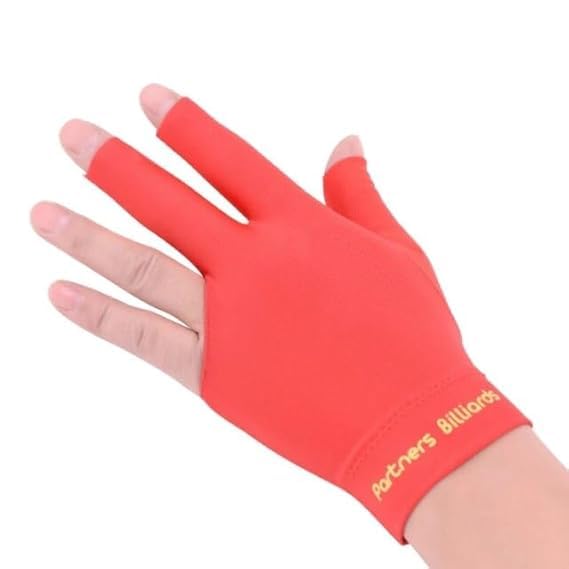 JBB Billiard Snooker and Pool Gloves - 1pcs (Red)-picture-23