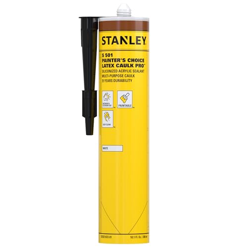Stanley S501 Acrylic Latex Caulk (10.1 fl. oz.)
